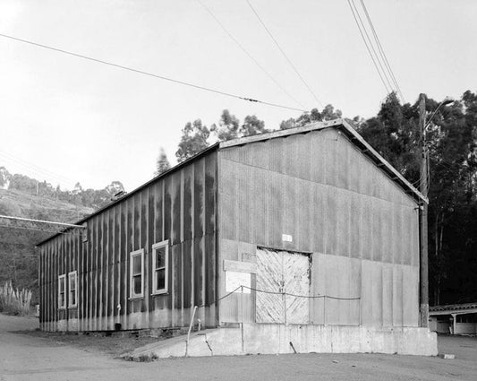 Historic Photo : Winehaven, Workshop, Point Molate Naval Fuel Depot, Richmond, Contra Costa County, CA 3 Photograph