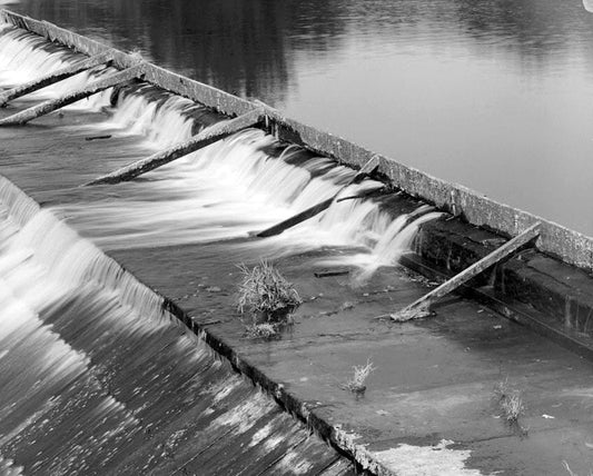 Historic Photo : Norwich Water Power Company, Dam, West bank of Shetucket River opposite Fourteenth Street, Greenville section, Norwich, New London County, CT 4 Photograph