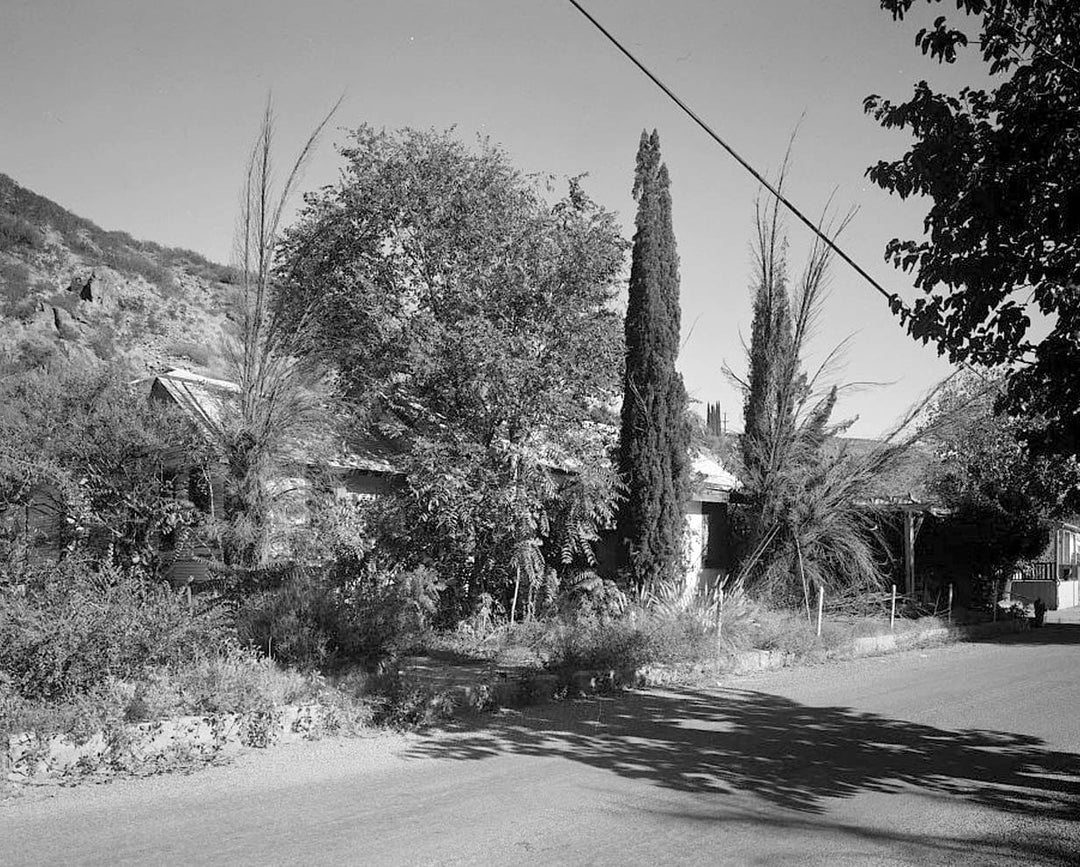 Historic Photo : Sam Abraham House, Park Avenue at Highline Road, Clifton, Greenlee County, AZ 1 Photograph