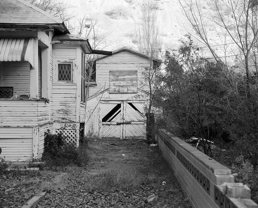 Historic Photo : George Hall House & Garage, 140 Frisco Street, Clifton, Greenlee County, AZ 1 Photograph