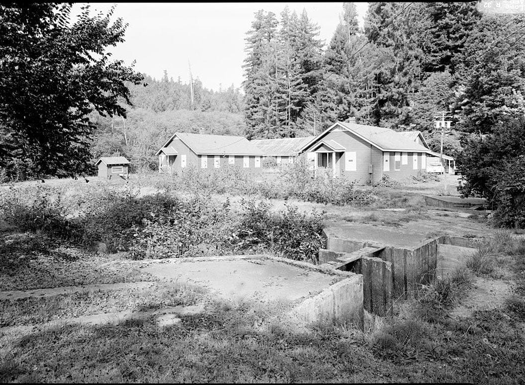Historic Photo : Prairie Creek Fish Hatchery, Hwy. 101, Orick, Humboldt County, CA 9 Photograph