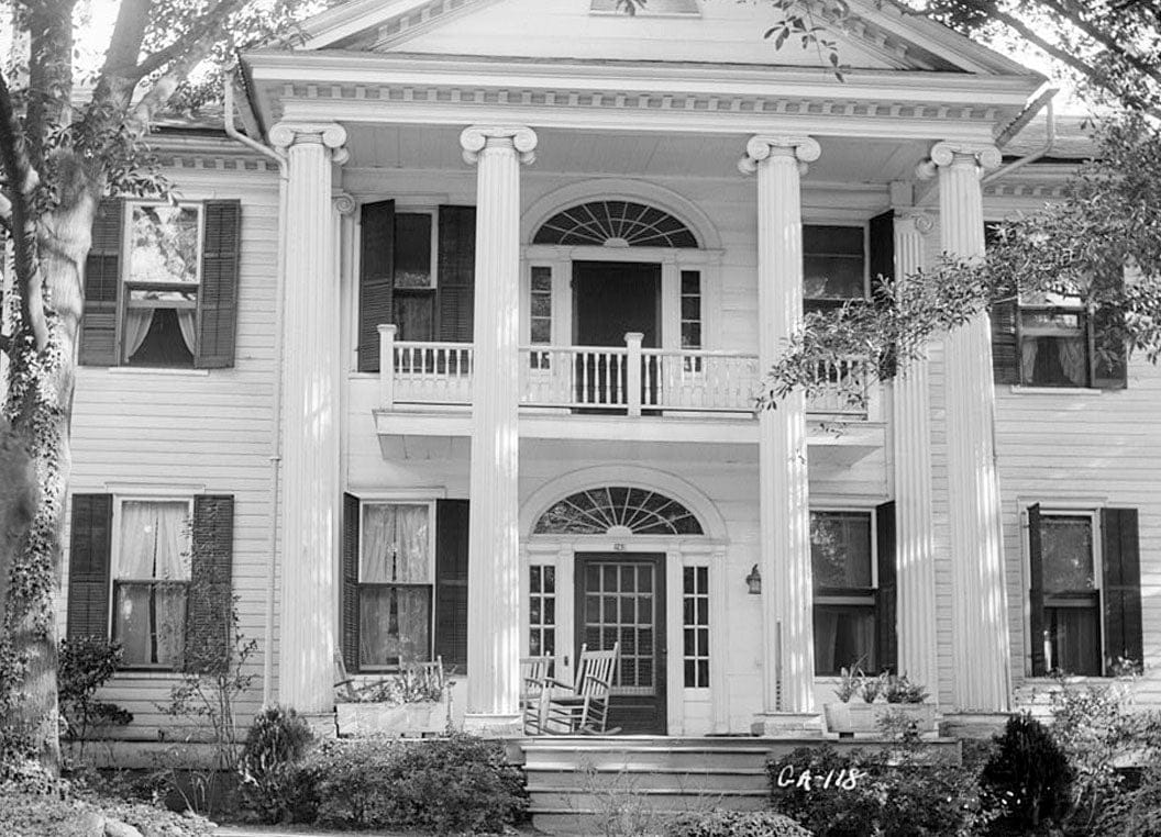 Historic Photo : Old Edwards House, 203 Broad Street, La Grange, Troup County, GA 1 Photograph