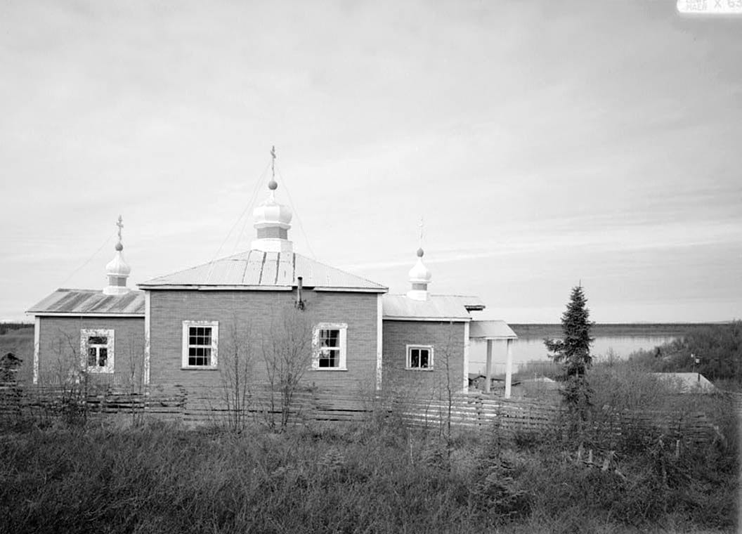 Historic Photo : St. Sergius of Radonezh Russian Orthodox Church, Chuathbaluk, Bethel Census Area, AK 3 Photograph
