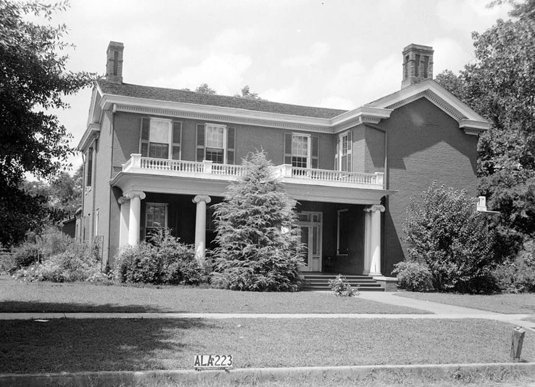 Historic Photo : Martin-Randolph-Marlowe House, 816 Twenty-second Avenue, Tuscaloosa, Tuscaloosa County, AL 4 Photograph