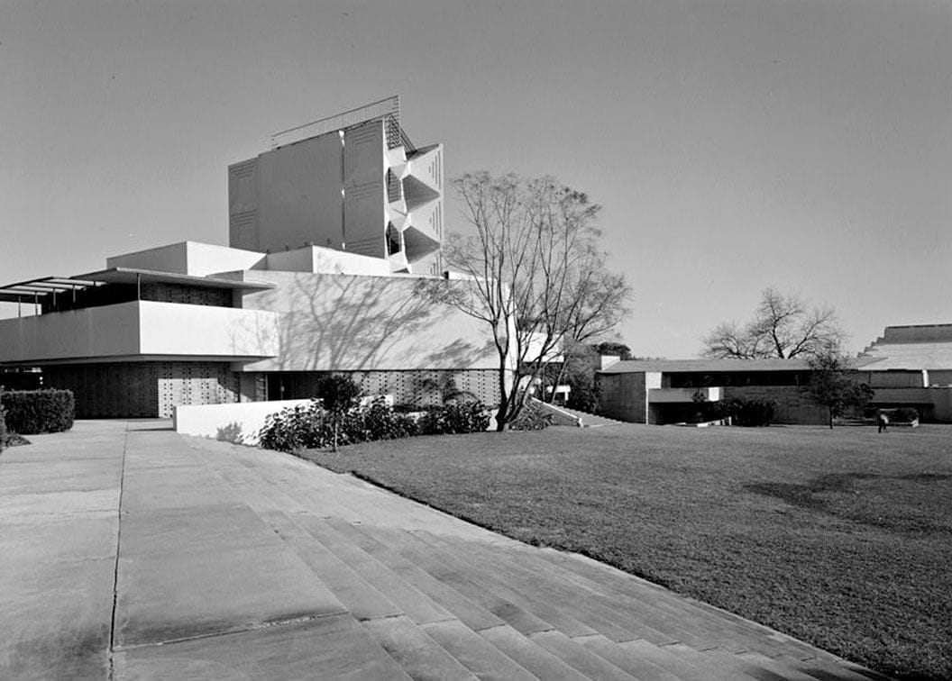 Historic Photo : Florida Southern College, Annie Pfeiffer Chapel, McDonald & Johnson Avenues, Lakeland, Polk County, FL 1 Photograph