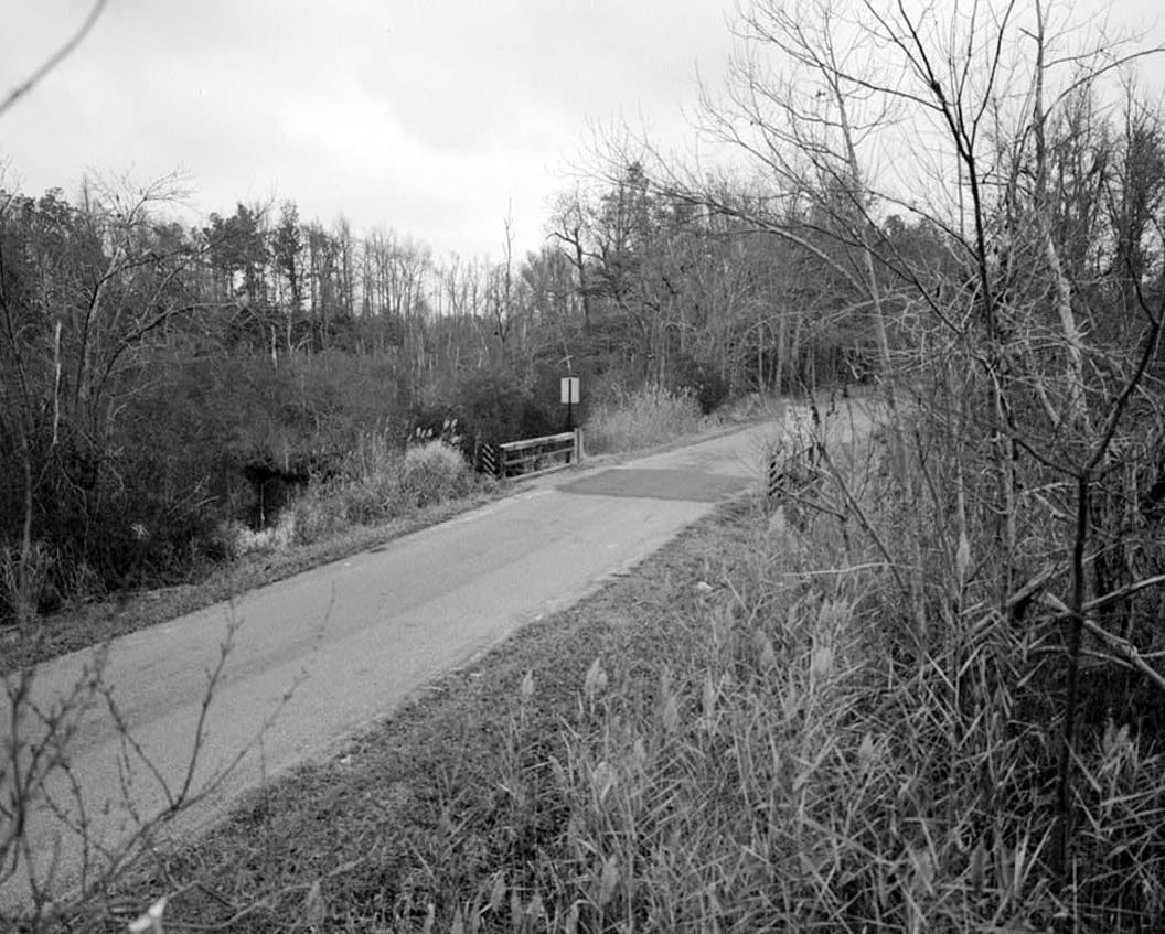 Historic Photo : State Bridge No. 123A, Stratham Lane (Road 123), spanning Kings Causeway Branch, Milford, Sussex County, DE 3 Photograph