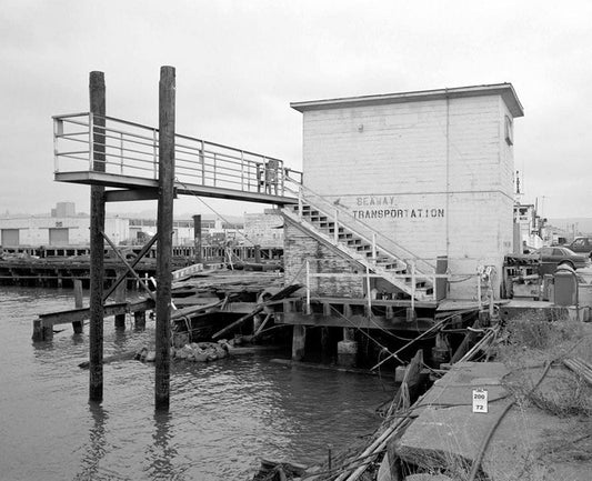 Historic Photo : United Engineering Company Shipyard, Control House for Dry Dock, 2900 Main Street, Alameda, Alameda County, CA 2 Photograph