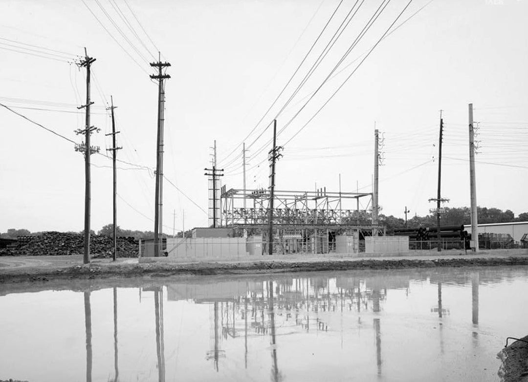 Historic Photo : United States Pipe & Foundry Company Plant, 2023 St. Louis Avenue at I-20/59, Bessemer, Jefferson County, AL 6 Photograph