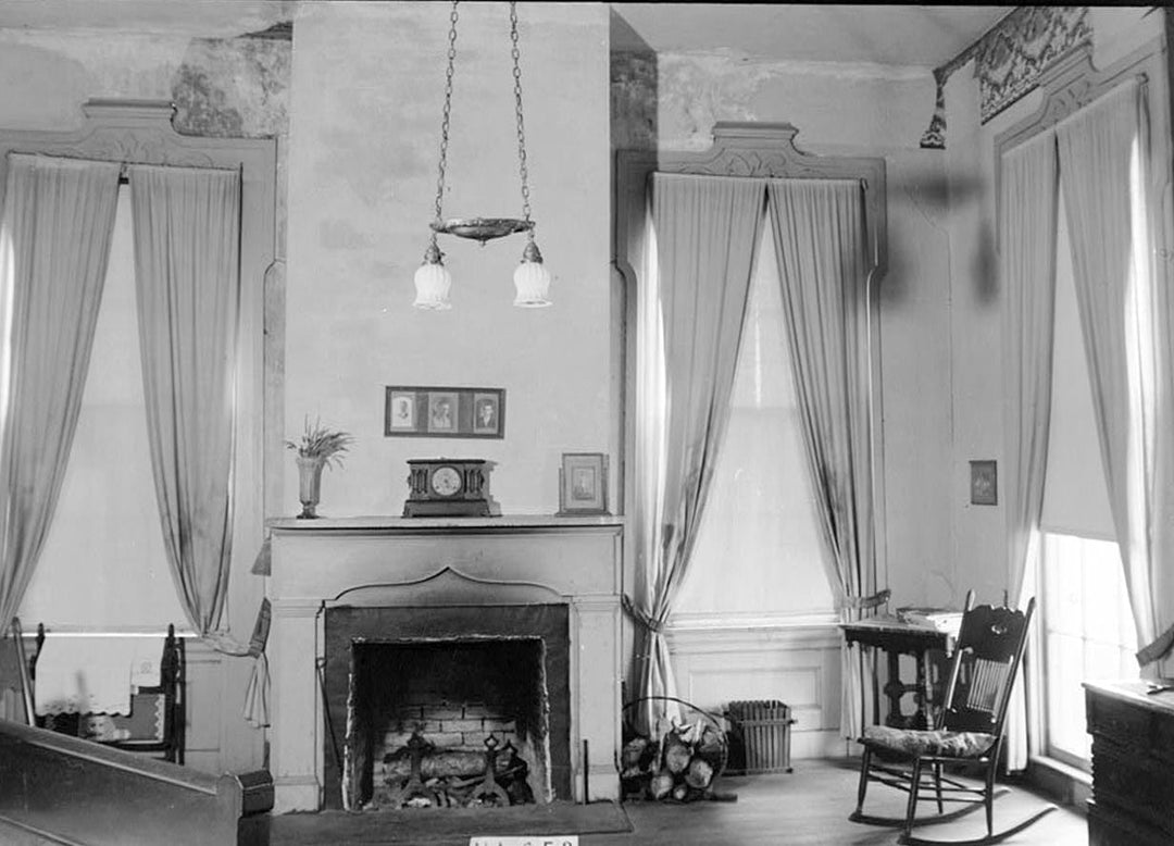 Historic Photo : Stone-McCarty House, County Road 40, Burkville, Lowndes County, AL 1 Photograph