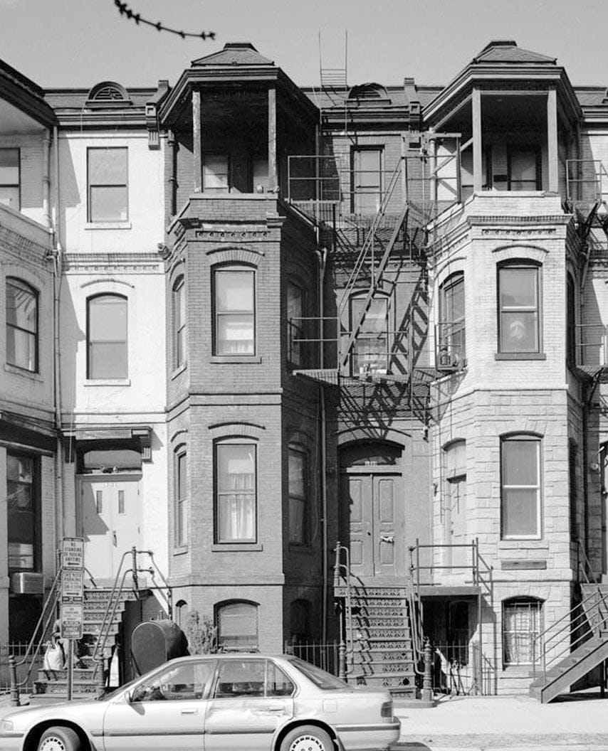 Historic Photo : 1333 N Street, Northwest (Rowhouse), Washington, District of Columbia, DC 3 Photograph
