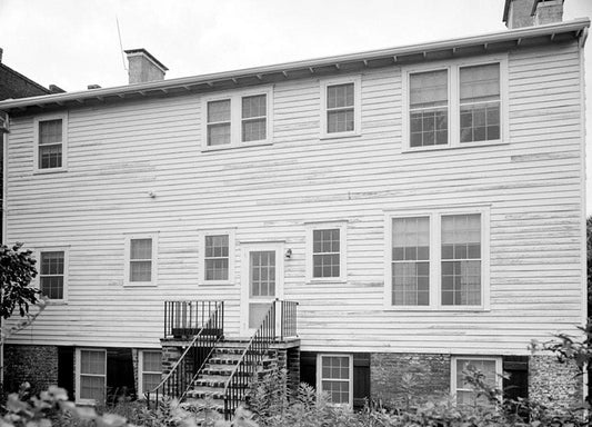 Historic Photo : Eppinger-Lane House, 211 West Perry Street (moved to 404 East Bryan Street), Savannah, Chatham County, GA 1 Photograph