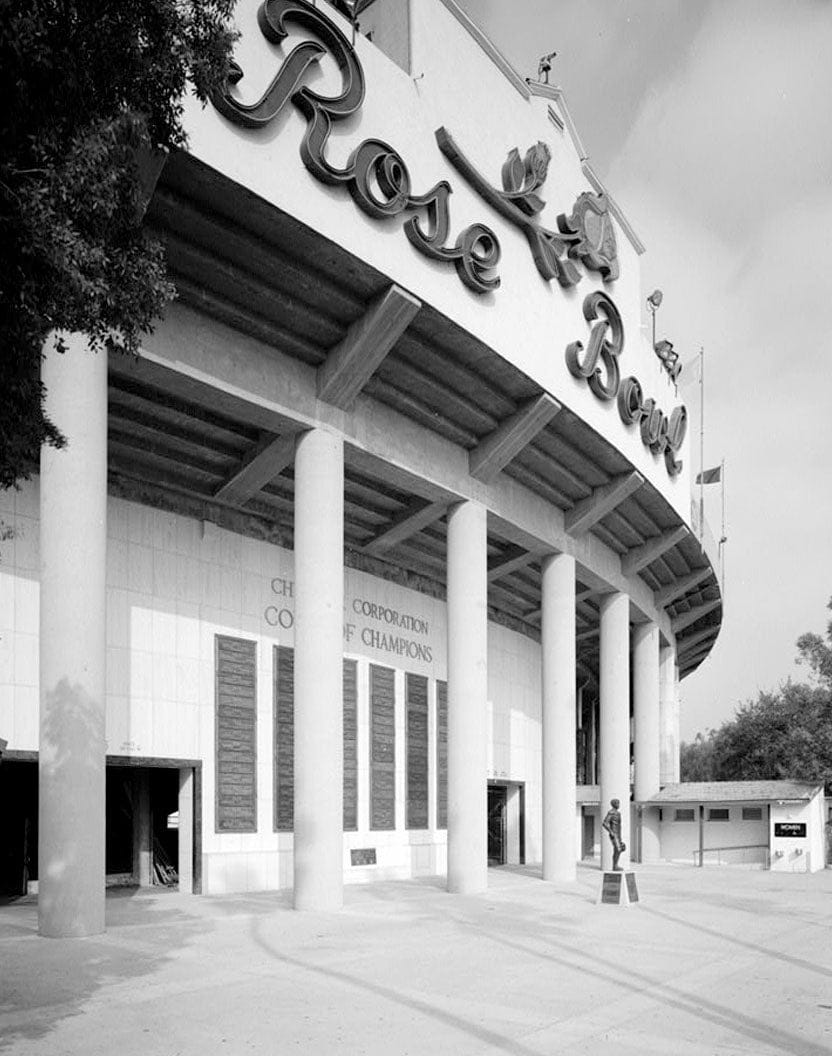Historic Photo : Rose Bowl Stadium, 1001 Rose Bowl Drive, Pasadena, Los Angeles County, CA 46 Photograph