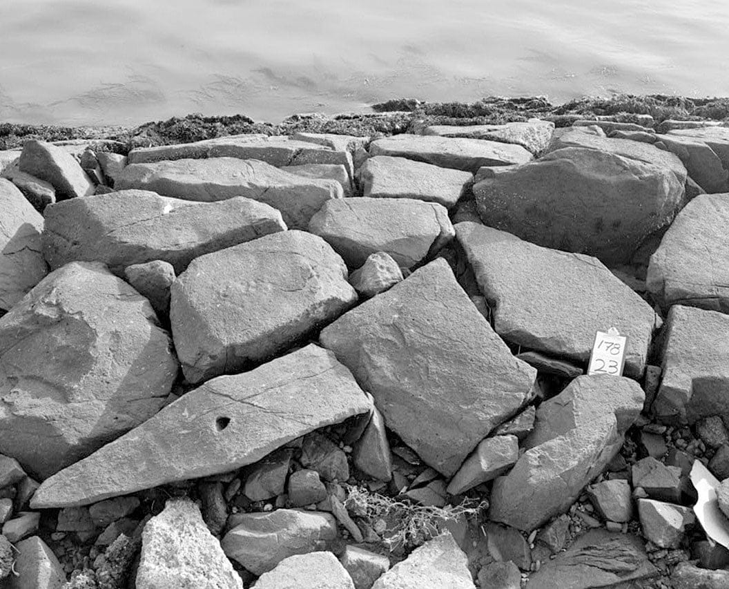 Historic Photo : Oakland Harbor Training Walls, Mouth of Federal Channel to Inner Harbor, Oakland, Alameda County, CA 7 Photograph