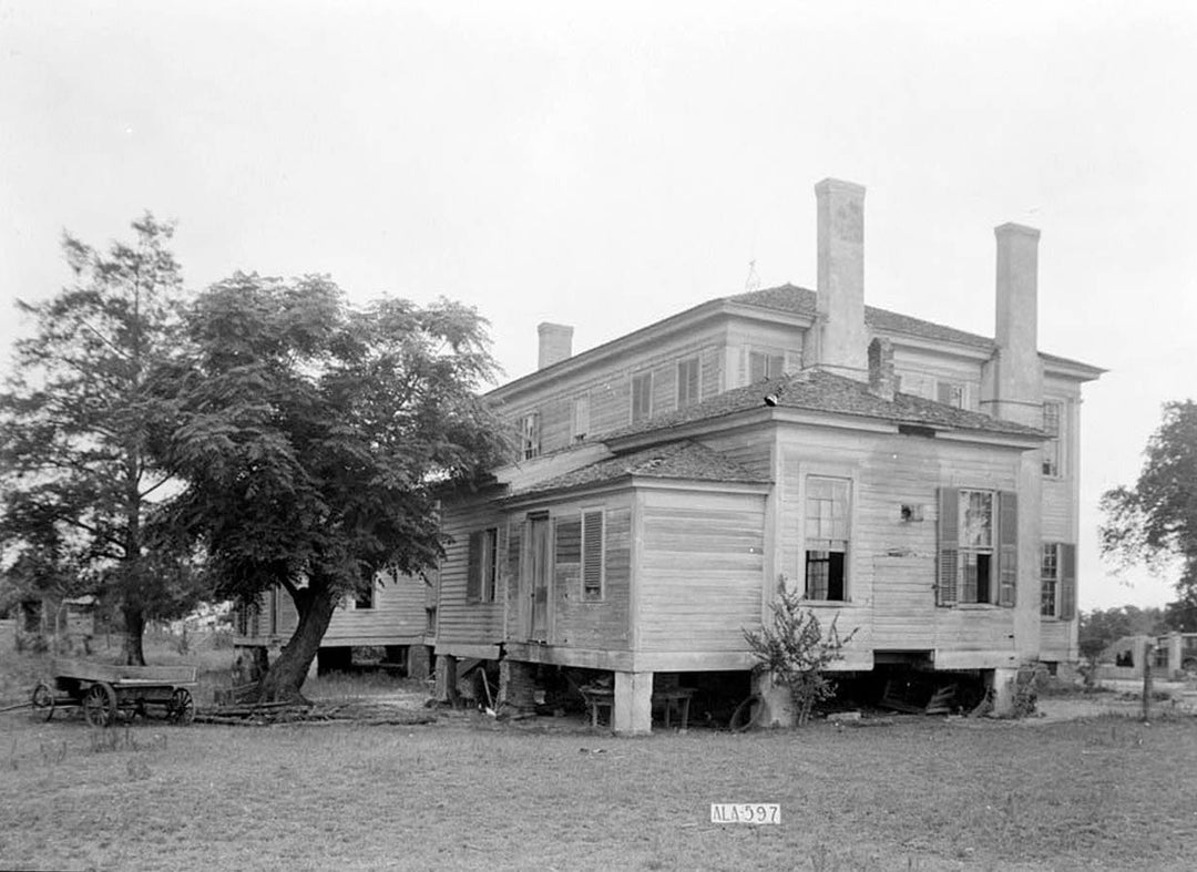 Historic Photo : Solomon Siler House, U.S. Highway 231, Orion, Pike County, AL 2 Photograph
