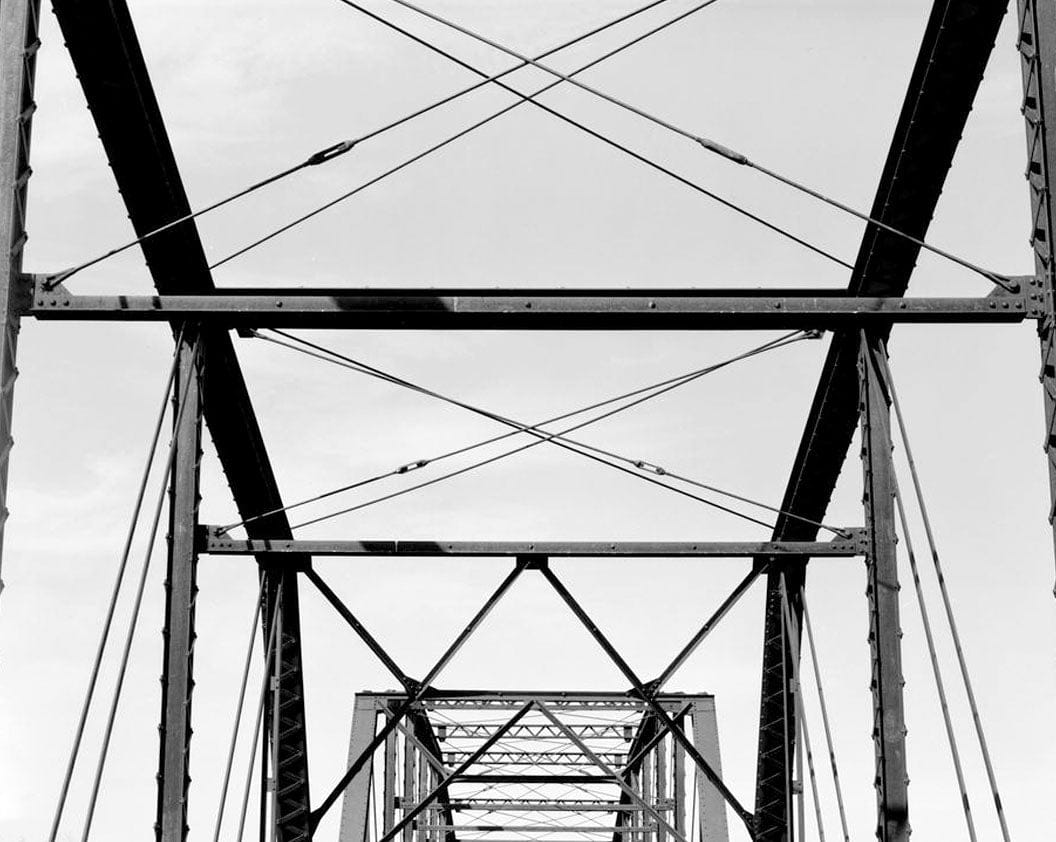 Historic Photo : Swink Bridge, Spanning Arkansas River (County Road 24.5), Swink, Otero County, CO 1 Photograph