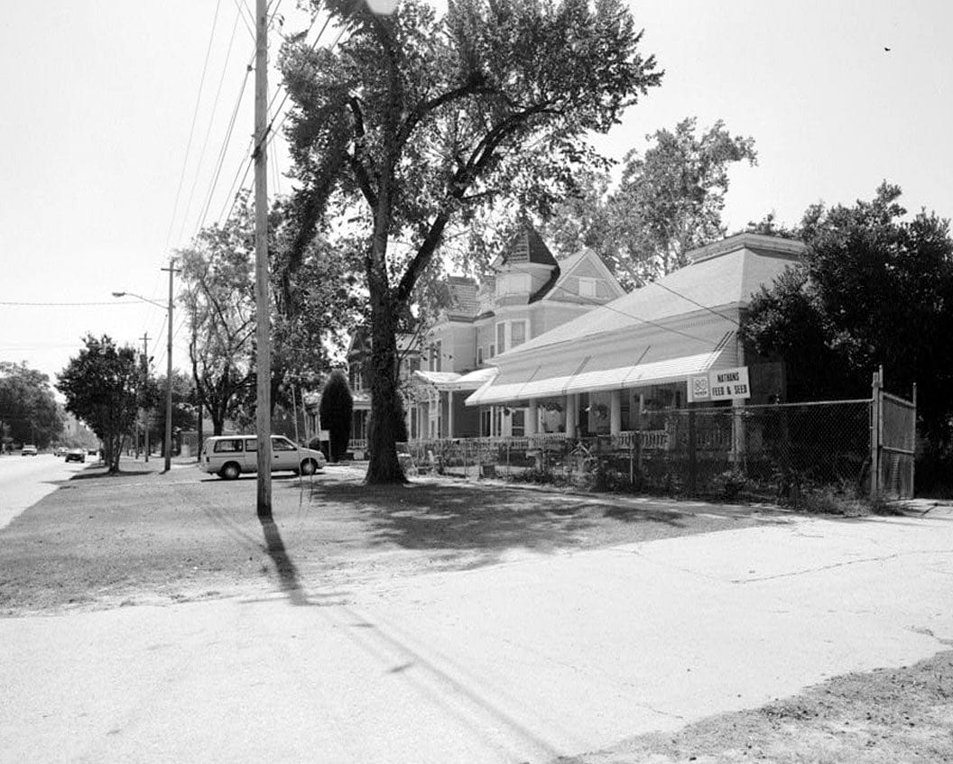 Historic Photo : High Uptown Neighborhood, Second Avenue from 1523 to 1645, Columbus, Muscogee County, GA 8 Photograph