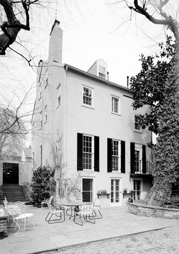 Historic Photo : Teresa Fenwick House, 3512 P Street, Northwest, Washington, District of Columbia, DC 4 Photograph