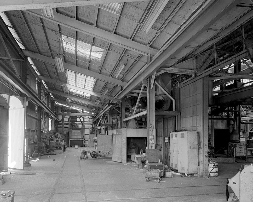 Historic Photo : U.S. Naval Base, Pearl Harbor, Foundry, Seventh Street near Avenue F intersection, Pearl City, Honolulu County, HI 3 Photograph