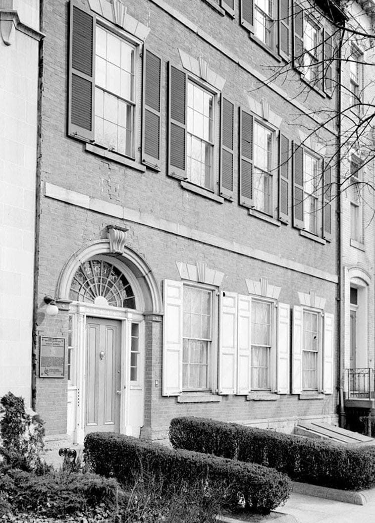 Historic Photo : Timothy Caldwell House, 2017 "Eye" Street Northwest, Washington, District of Columbia, DC 2 Photograph