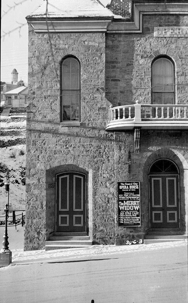 Historic Photo : Opera House, Central City, Gilpin County, CO 6 Photograph