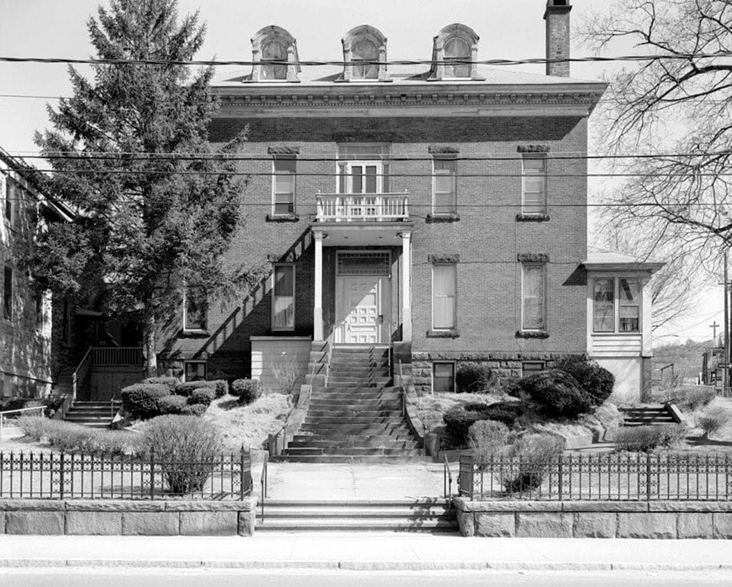 Historic Photo : St. Anne Rectory, 515 South Main Street, Waterbury, New Haven County, CT 1 Photograph