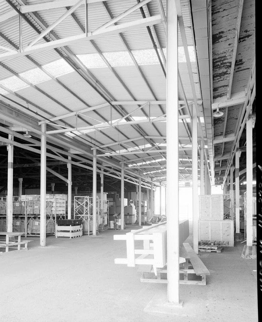 Historic Photo : U.S. Naval Base, Pearl Harbor, Technical Materials Assembly Shed, North Road between Astoria & Quincey Avenues, Pearl City, Honolulu County, HI 2 Photograph