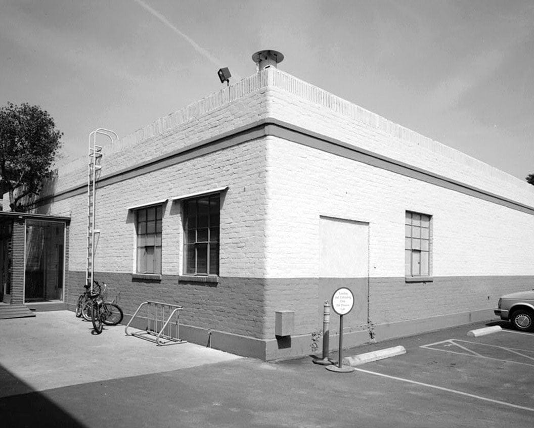 Historic Photo : Walt Disney Studios, Process Laboratory, Corner of Buena Vista Street & Alameda Avenue, Burbank, Los Angeles County, CA 2 Photograph