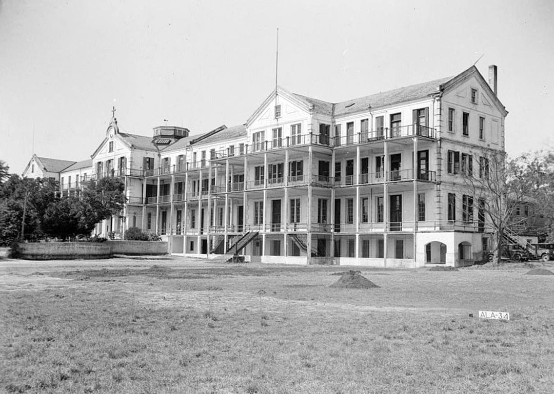 Historic Photo : Spring Hill College, Main Building, Old Shell Road, Spring Hill, Mobile County, AL 2 Photograph