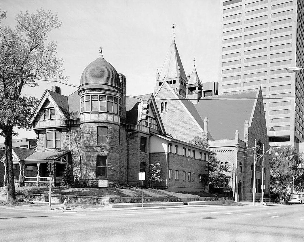 Historic Photo : George Schleier Mansion, 1665 Grant Street, Denver, Denver County, CO 3 Photograph