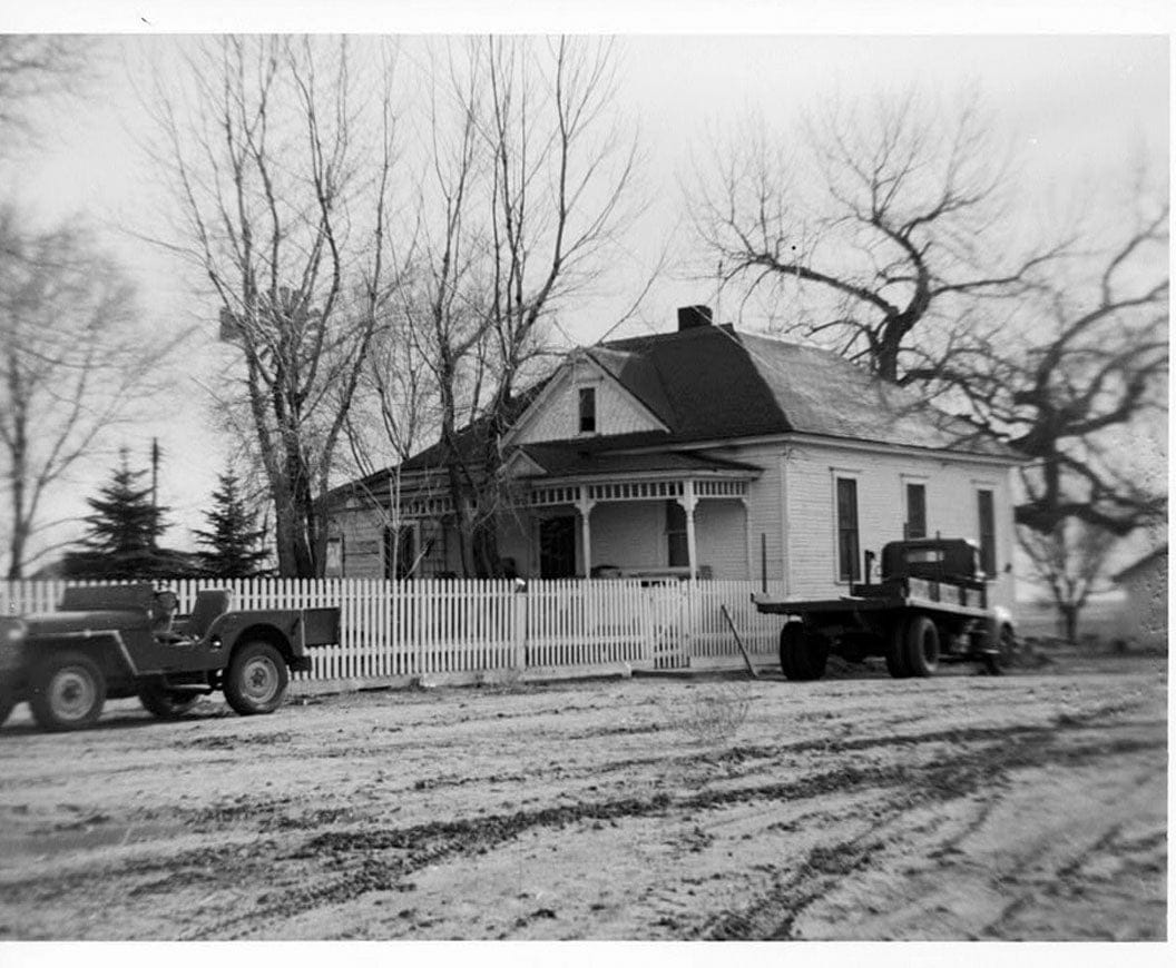 Historic Photo : Beierle Farm, Hudson Road & Ninety-Sixth Avenue, Denver, Denver County, CO 2 Photograph