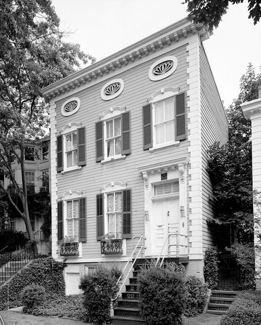 Historic Photo : 3015 Dumbarton Avenue Northwest (House), Washington, District of Columbia, DC 1 Photograph