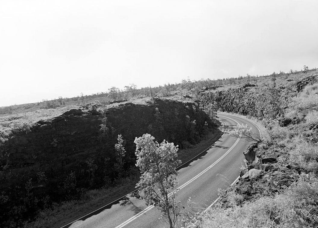 Historic Photo : Chain of Craters Road, Volcano, Hawaii County, HI 1 Photograph