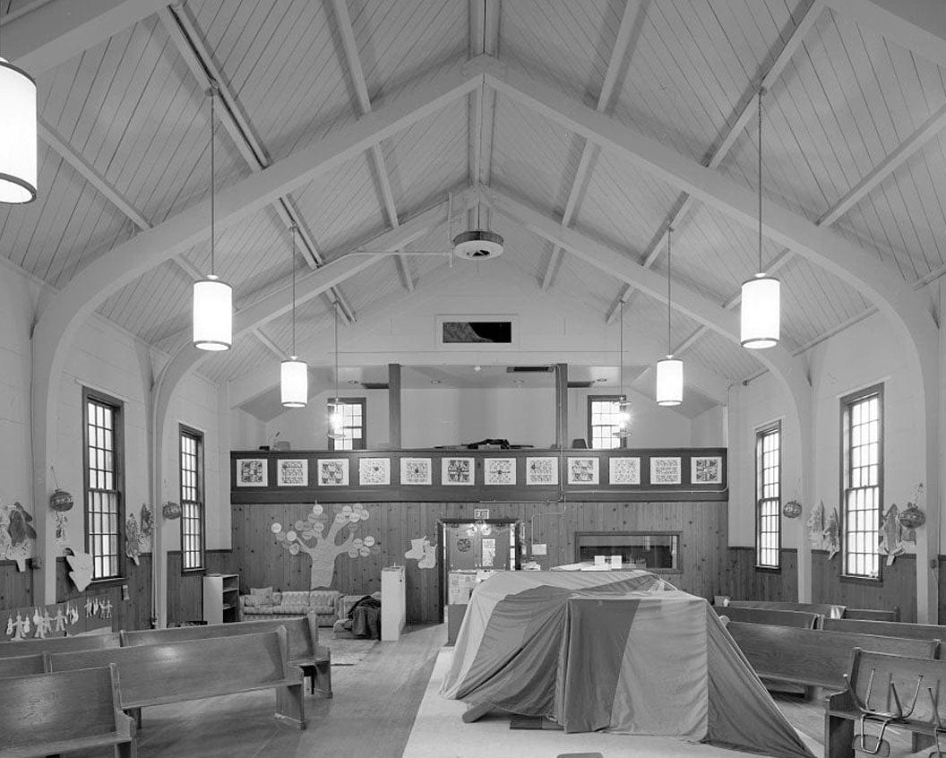Historic Photo : Hamilton Field, Post Chapel, Escolta Avenue at Seventh Street, Novato, Marin County, CA 1 Photograph
