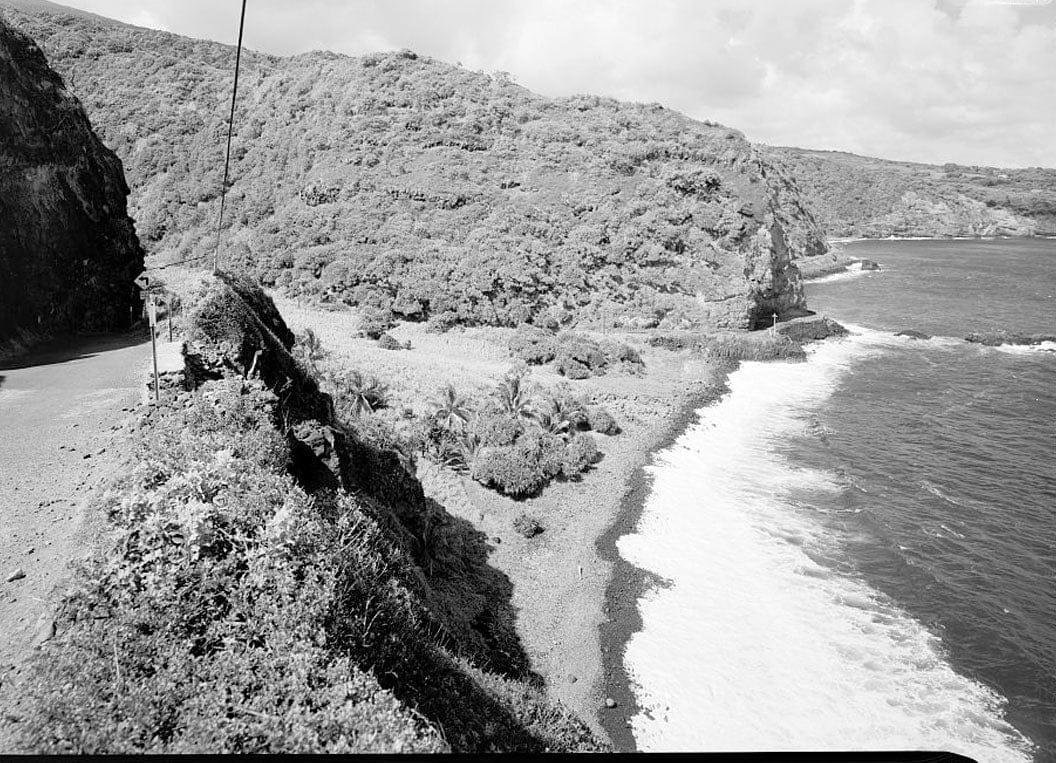 Historic Photo : Hana Belt Road, Between Haiku and Kaipahulu, Hana, Maui County, HI 11 Photograph