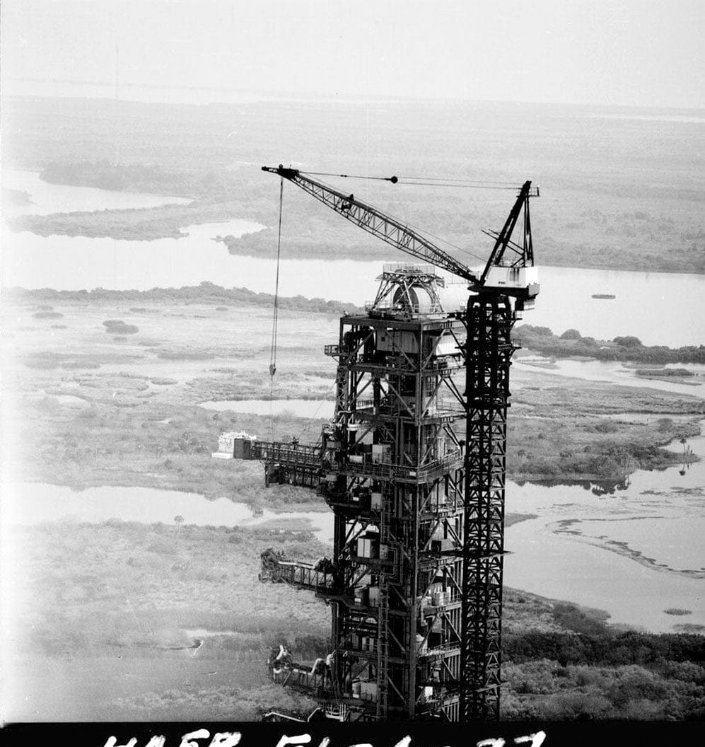 Historic Photo : Mobile Launcher One, Kennedy Space Center, Titusville, Brevard County, FL 8 Photograph