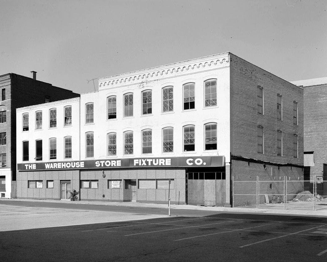 Historic Photo : 16-32 Spring Street (Commercial Building), Waterbury, New Haven County, CT 3 Photograph