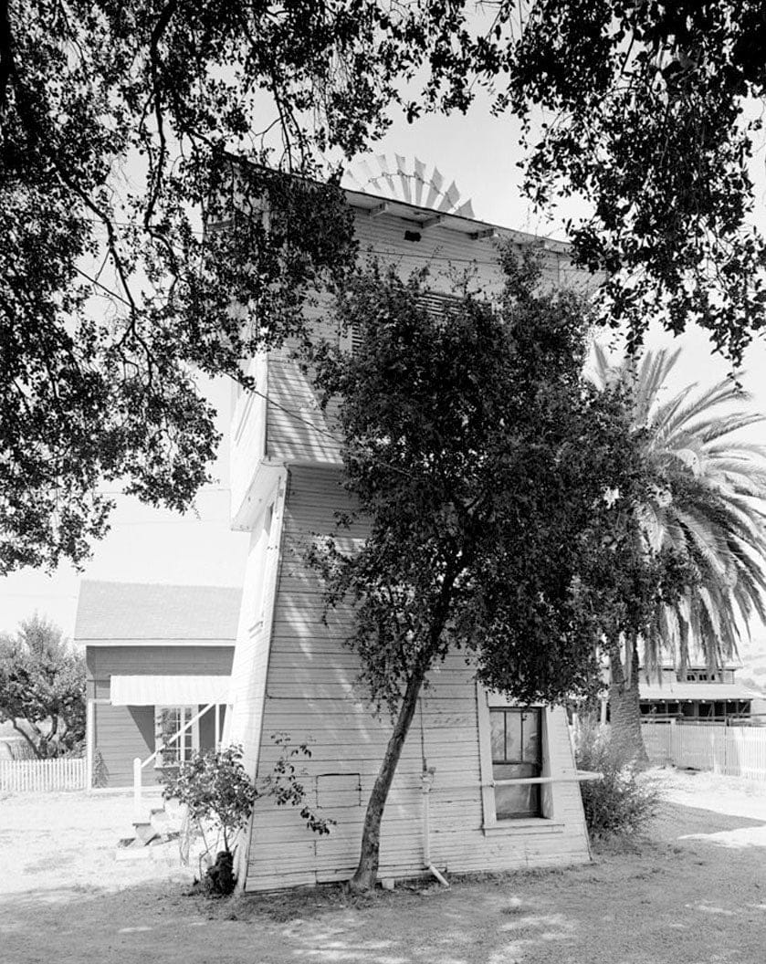Historic Photo : John Krohn Tank House, 13000 Foothill Avenue, San Martin, Santa Clara County, CA 1 Photograph