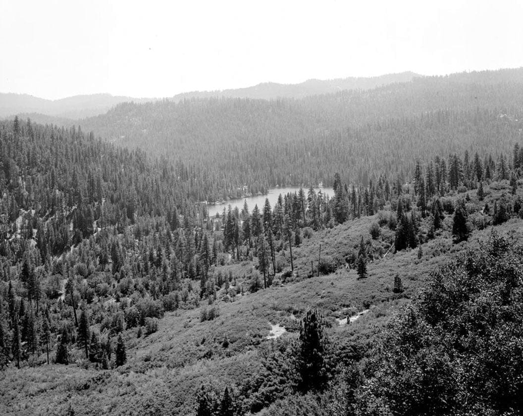 Historic Photo : Hume Lake Dam, Sequioa National Forest, Hume, Fresno County, CA 1 Photograph