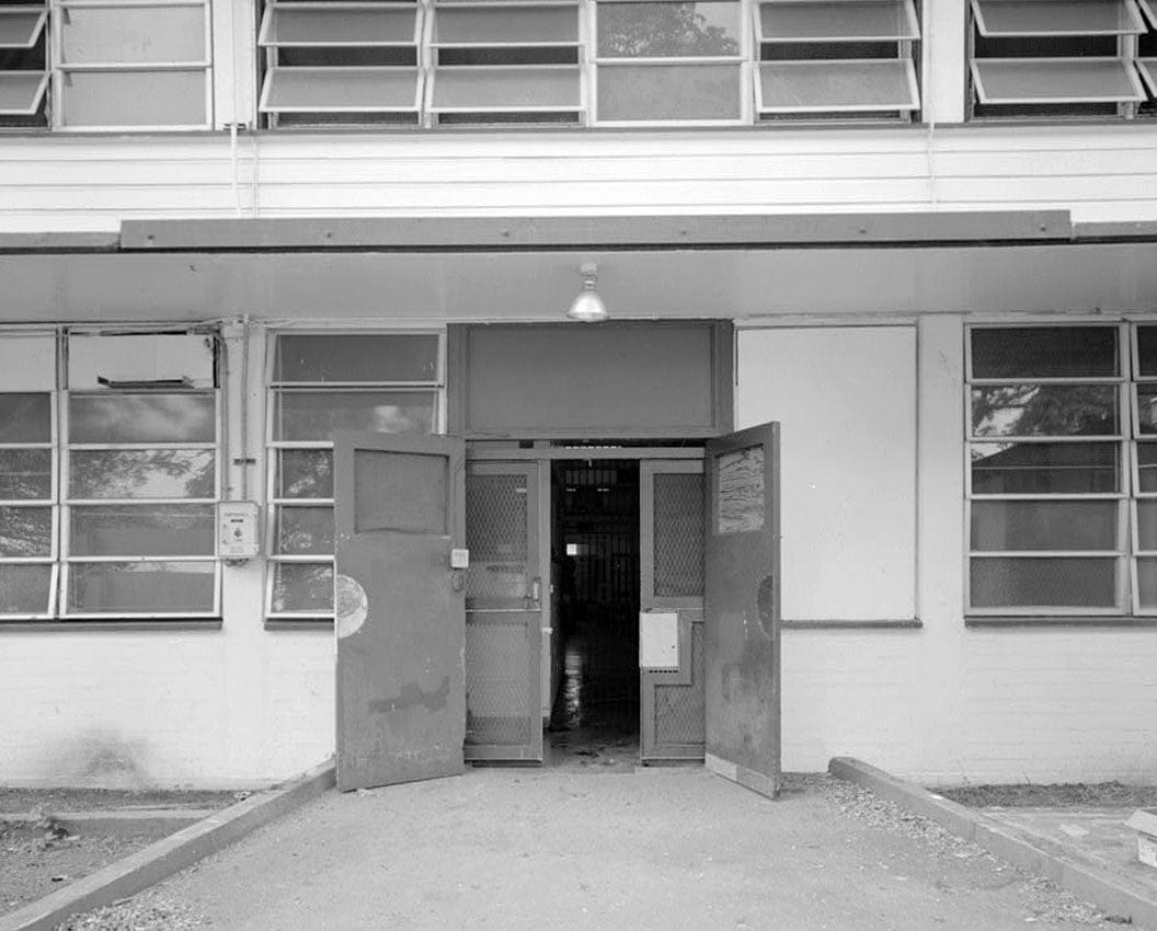 Historic Photo : U.S. Naval Base, Pearl Harbor, Brig, Neville Way near Ninth Street at Marine Barracks, Pearl City, Honolulu County, HI 3 Photograph