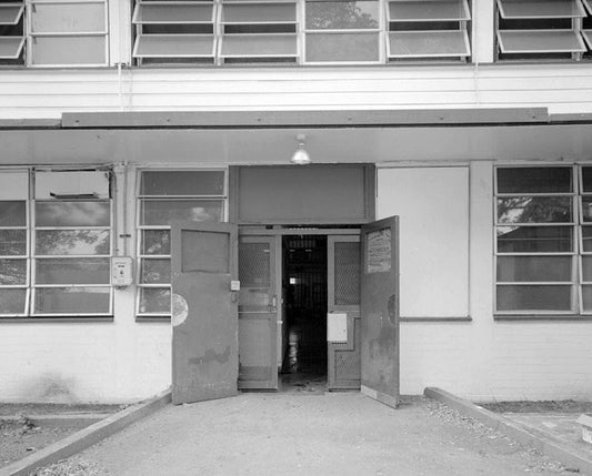 Historic Photo : U.S. Naval Base, Pearl Harbor, Brig, Neville Way near Ninth Street at Marine Barracks, Pearl City, Honolulu County, HI 3 Photograph