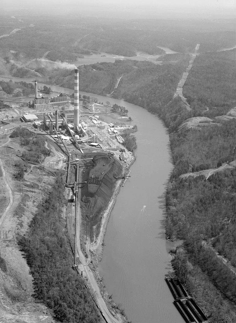 Historic Photo : William Crawford Gorgas Electric Generating Plant, On Black Warrior River, Parrish, Walker County, AL 1 Photograph