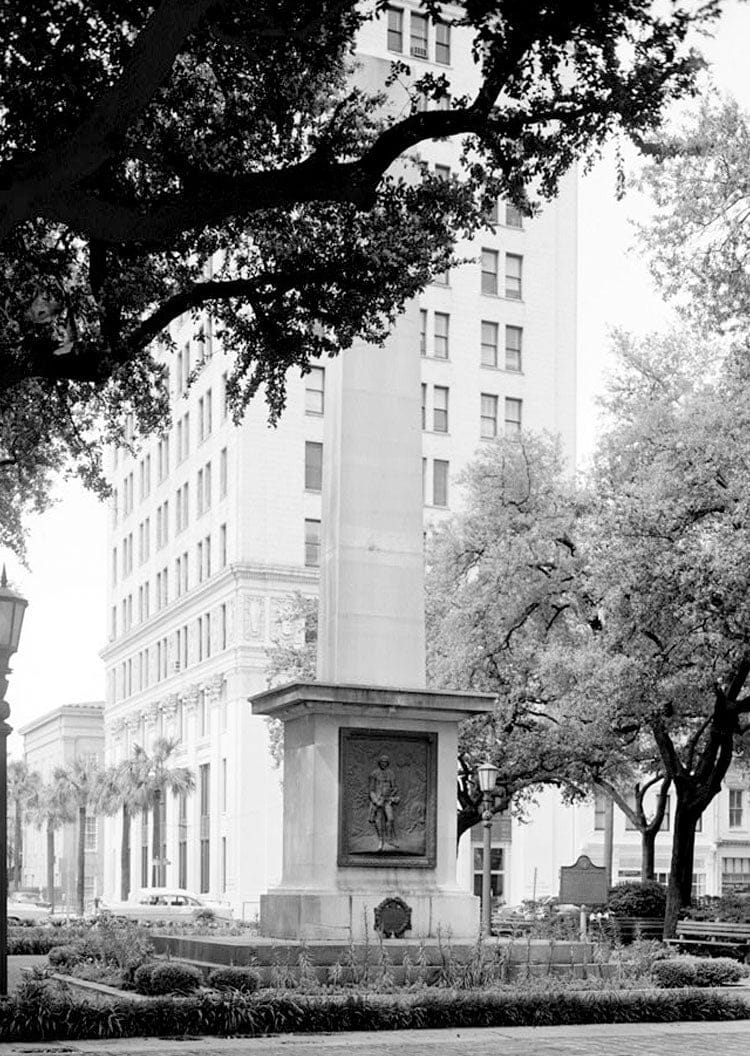 Historic Photo : Nathanael Greene Monument, Johnson Square, Savannah, Chatham County, GA 1 Photograph