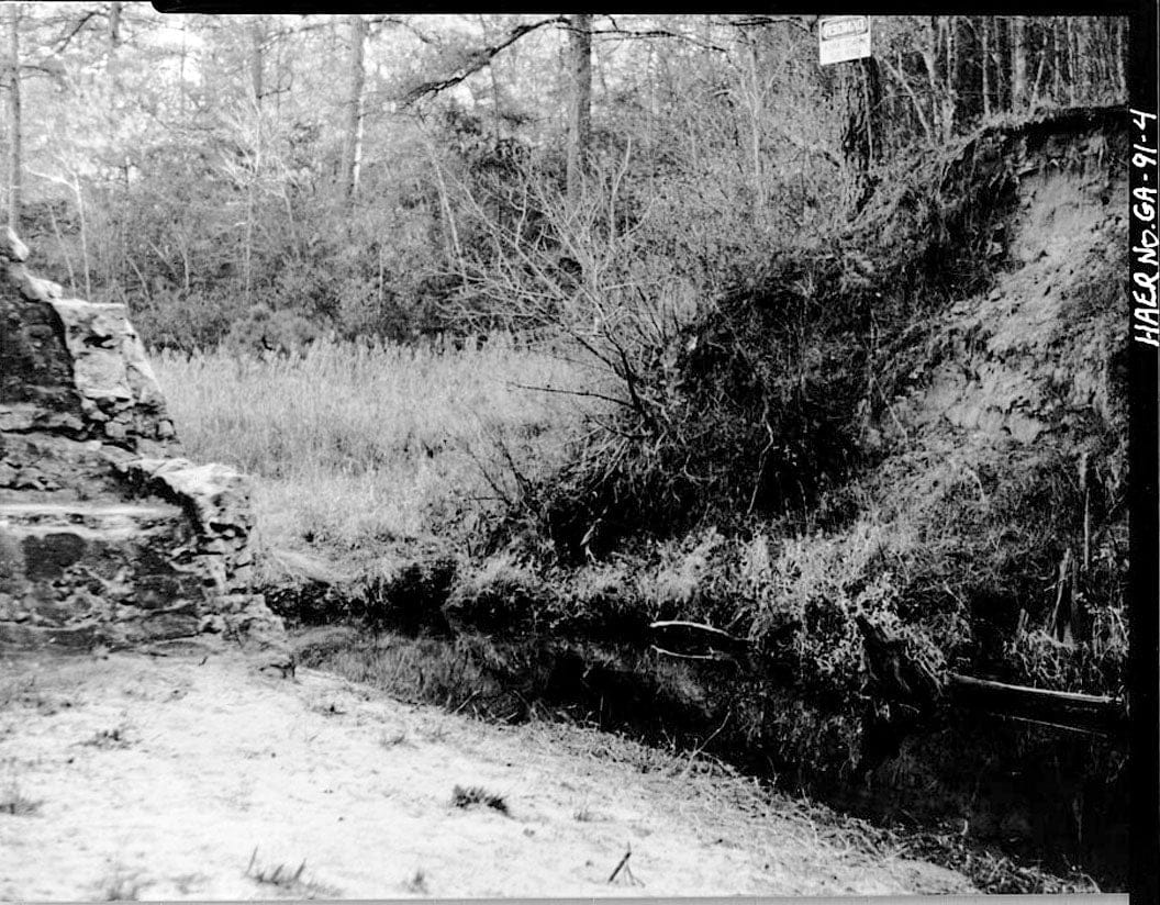 Historic Photo : Silas C. Read Sawmill, Outlet of Maxwell Lake near North Range Road, Fort Gordon, Richmond County, GA 2 Photograph