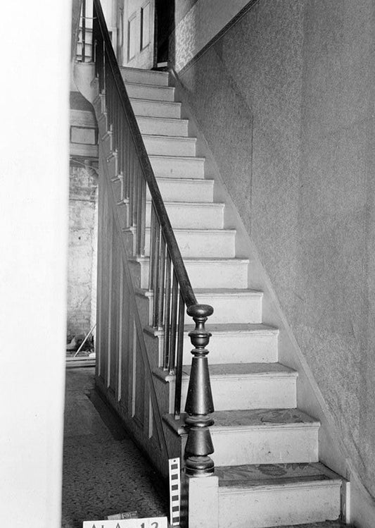 Historic Photo : Girard Double House, 56-58 South Conception Street, Mobile, Mobile County, AL 3 Photograph