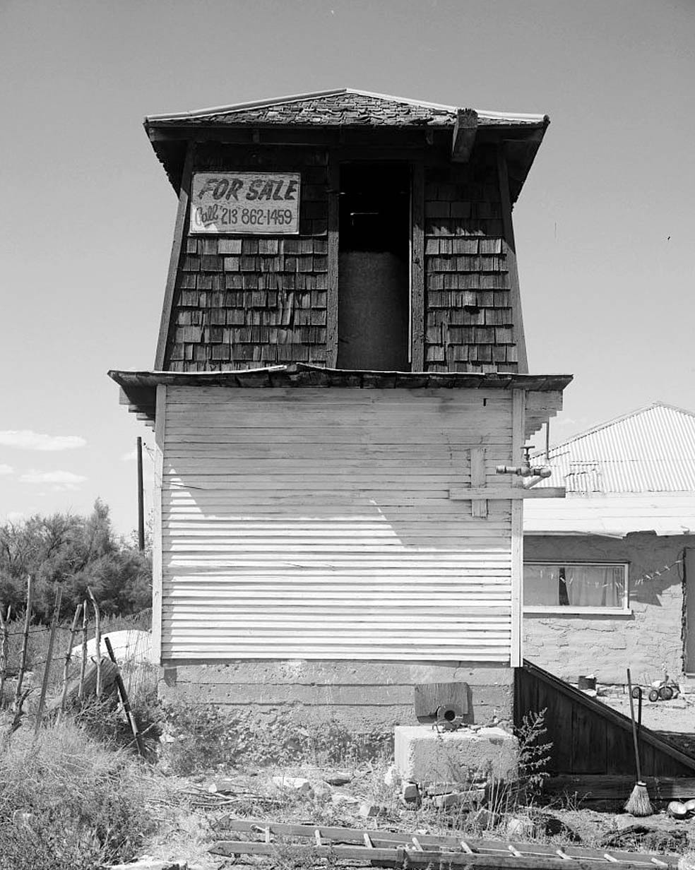 Historic Photo : Armijo House, Water Tower, 301 Montano Street, Holbrook, Navajo County, AZ 1 Photograph