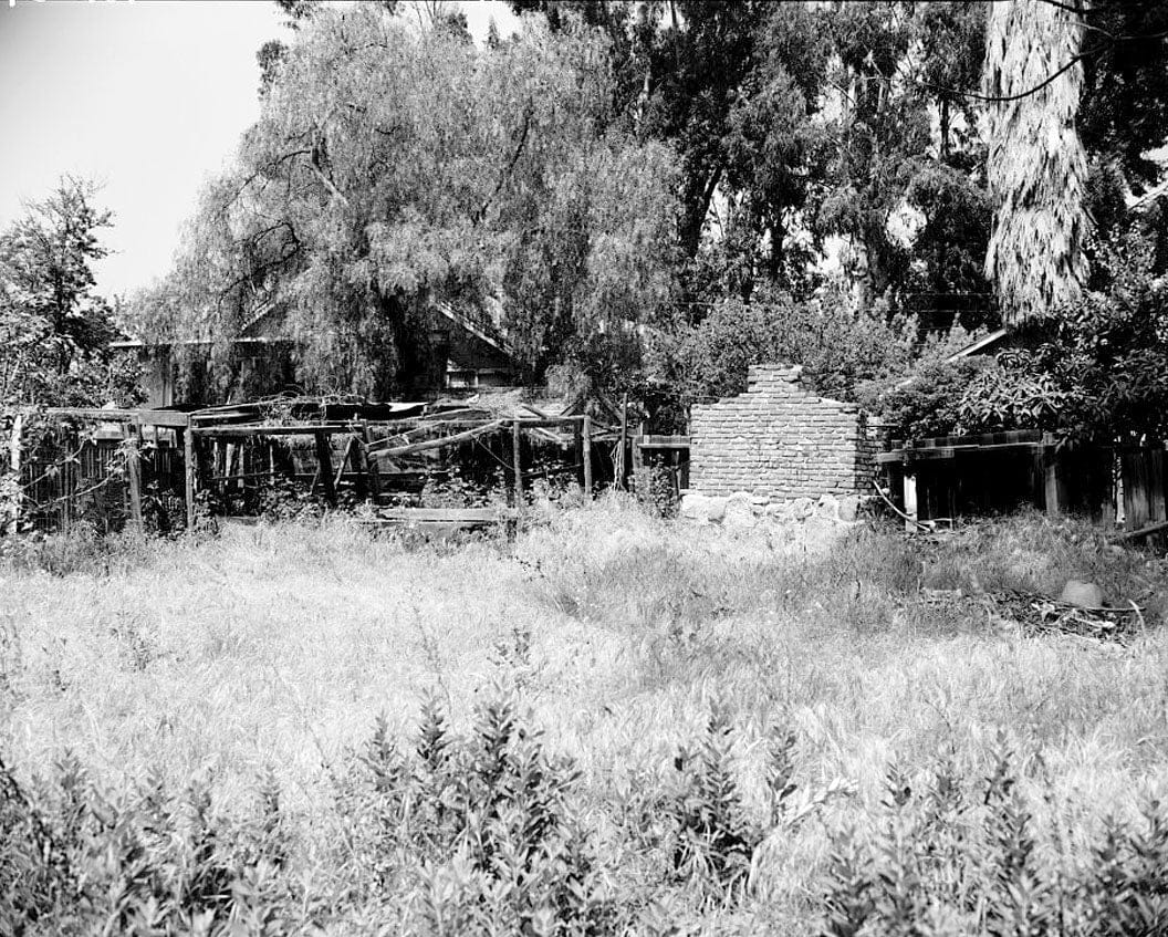 Historic Photo : Irvine Ranch Agricultural Headquarters, Carillo Tenant House, Southwest of Intersection of San Diego & Santa Ana Freeways, Irvine, Orange County, CA 4 Photograph