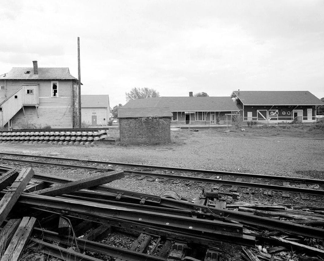 Historic Photo : Old Saybrook Railroad Station, 455 Boston Post Road, Old Saybrook, Middlesex County, CT 1 Photograph