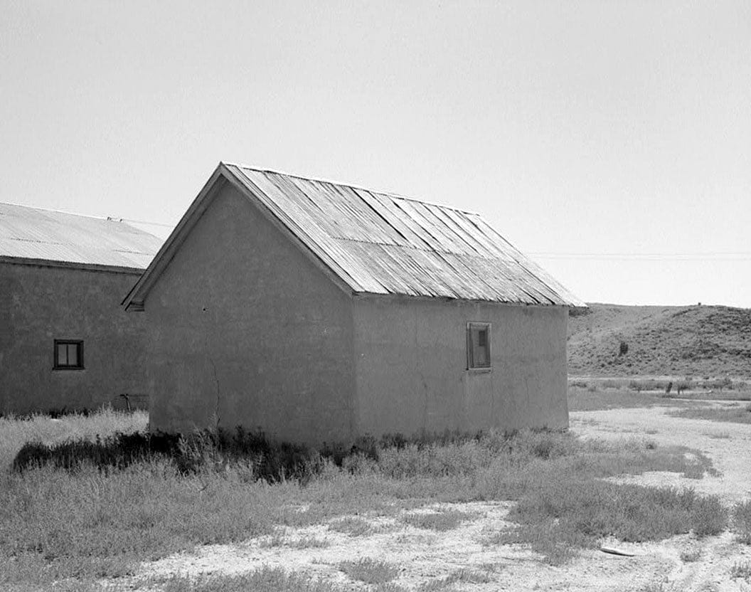 Historic Photo : Samuel T. Brown's Sheep Ranch, Commissary, 20 feet west of horse barn, Model, Las Animas County, CO 1 Photograph