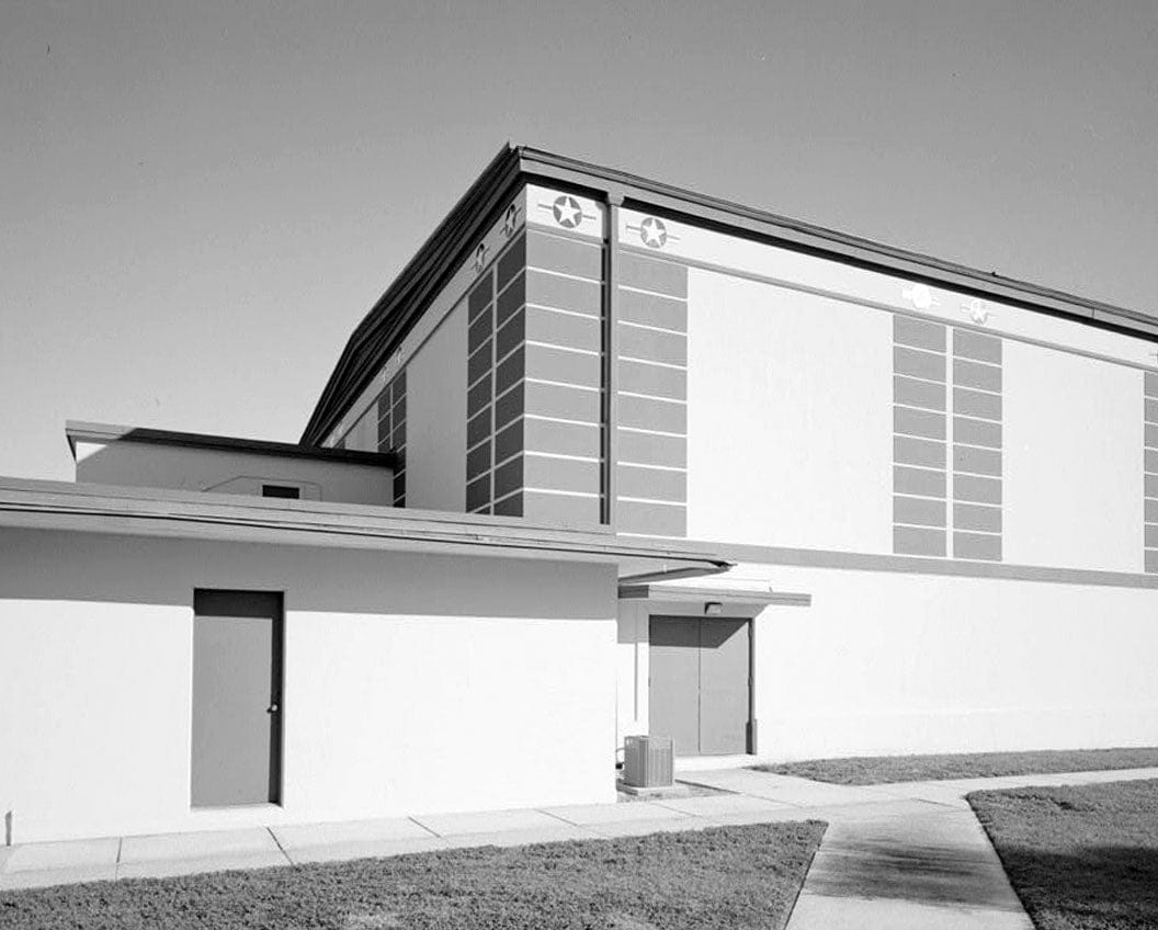 Historic Photo : MacDill Air Force Base, Base Theater, 2420 Florida Keys Avenue, Tampa, Hillsborough County, FL 2 Photograph