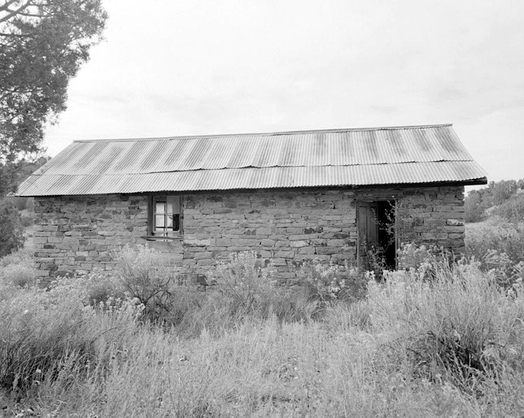 Historic Photo : Mary Doyle Homestead, Residence, 30 feet north of original residence, Model, Las Animas County, CO 2 Photograph